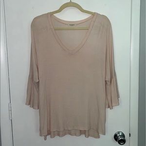 Light pink mid sleeve